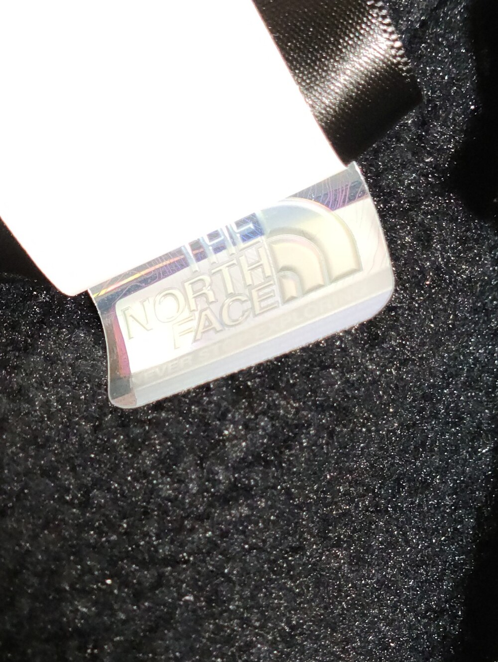 The North Face TNF x SKIMS 1995 Denali Fleece Jacket Onyx Unisex XXS NEW - Picture 7 of 8